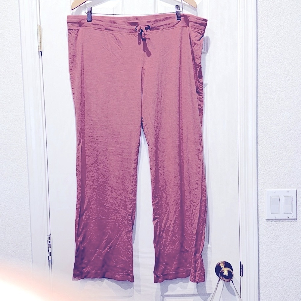 Gilligan & O’Malley, XL, Pink, sleepwaer pants. 100% Cotton.